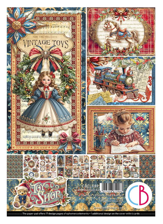 Ciao Bella Toy Shop Creative Pad A4 9/Pkg