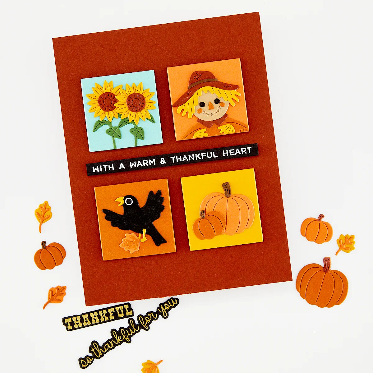 Hero Arts Autumn Greetings Clear Stamp Set