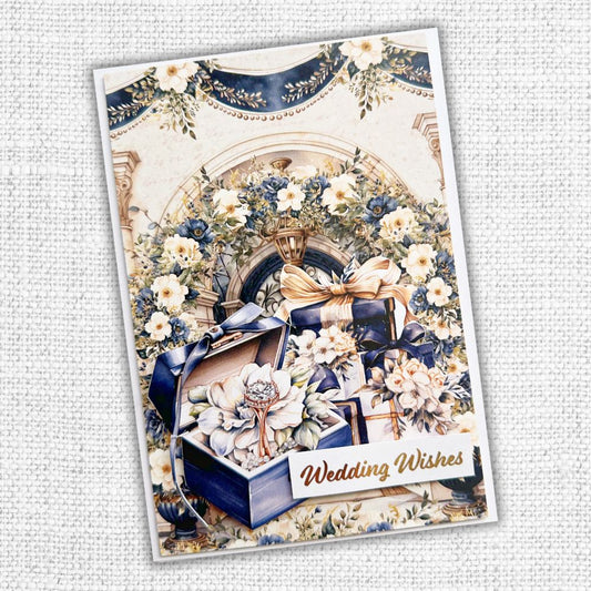 Paper Rose Wedding Blooms 12x12 Paper Collection
