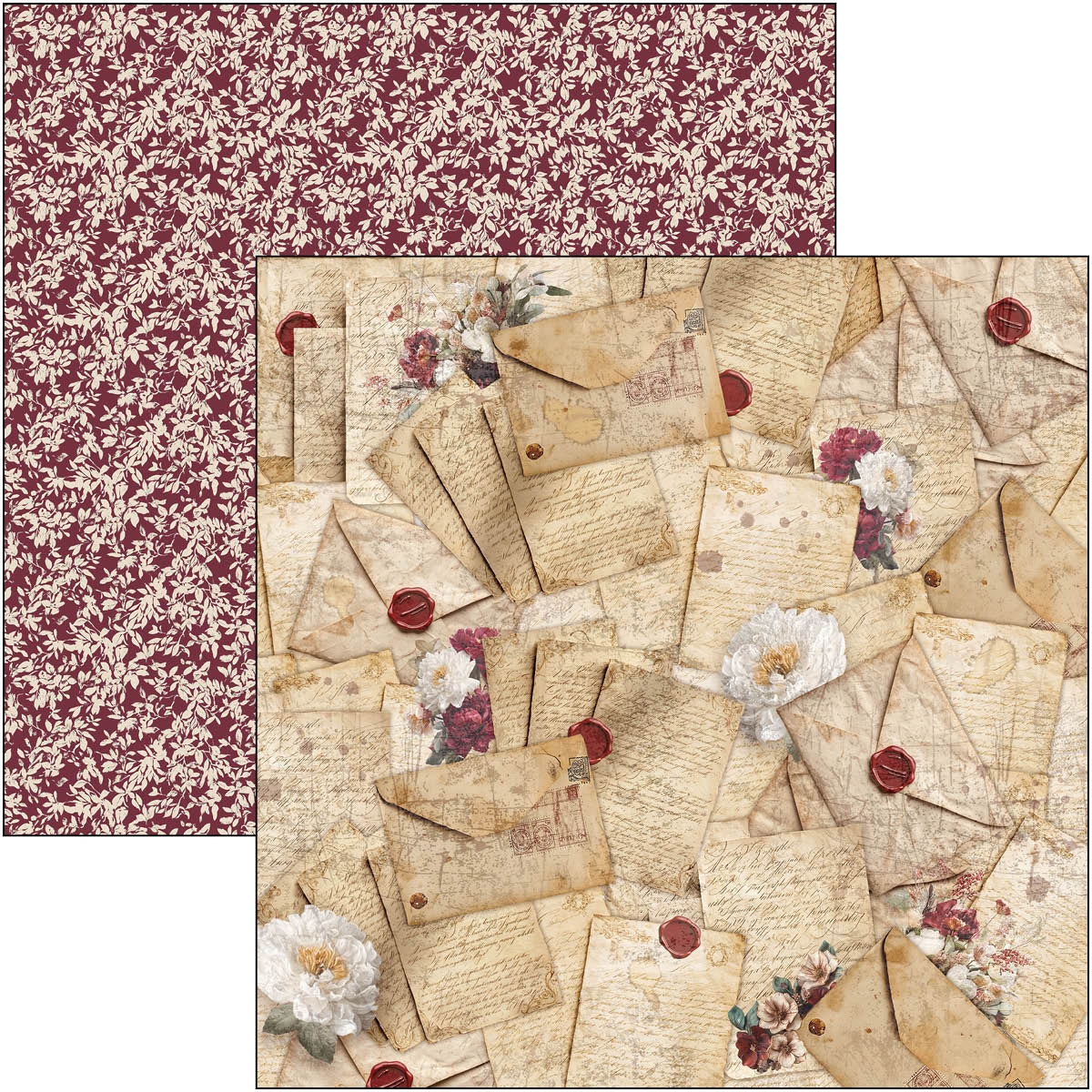 Book Lovers Paper Pad 12"x12 by Ciao Bella