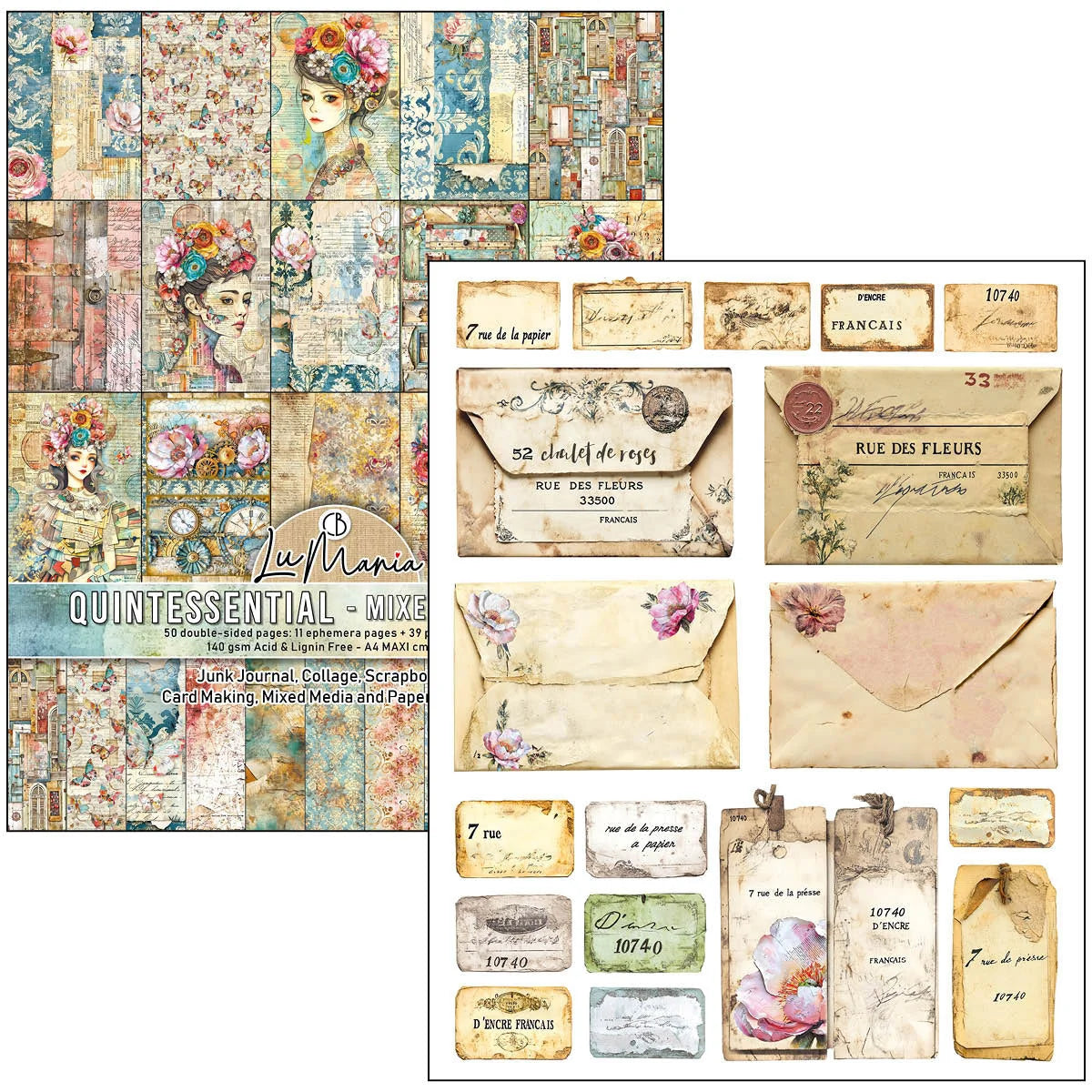 Quintessential Mixed Media Book by Ciao Bella