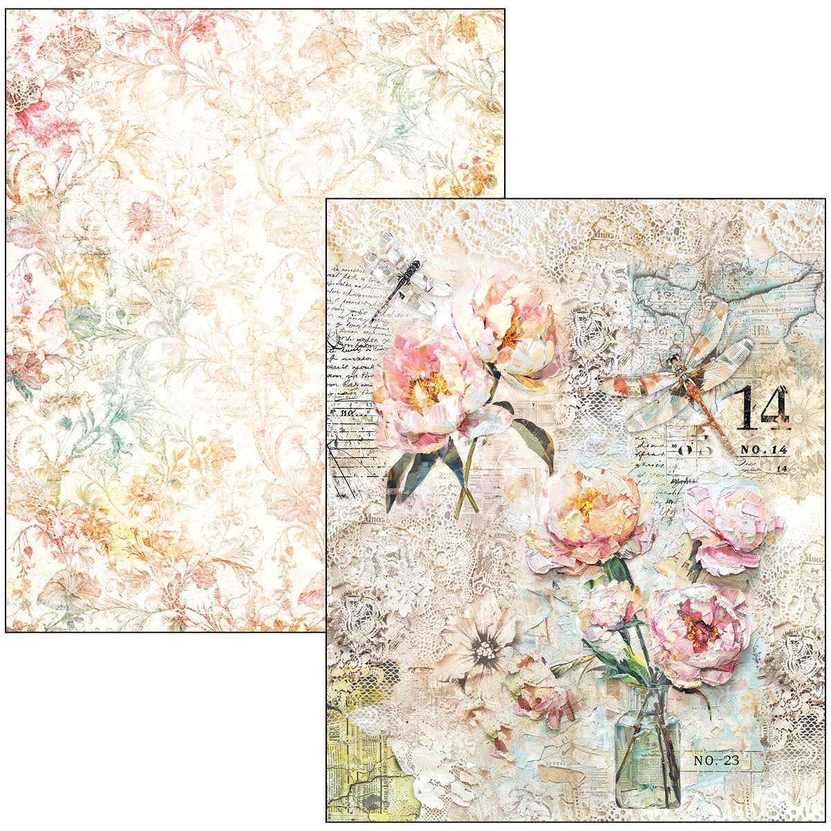 Ciao Bella Mixed Media Book The Sound of Spring A4 Maxi