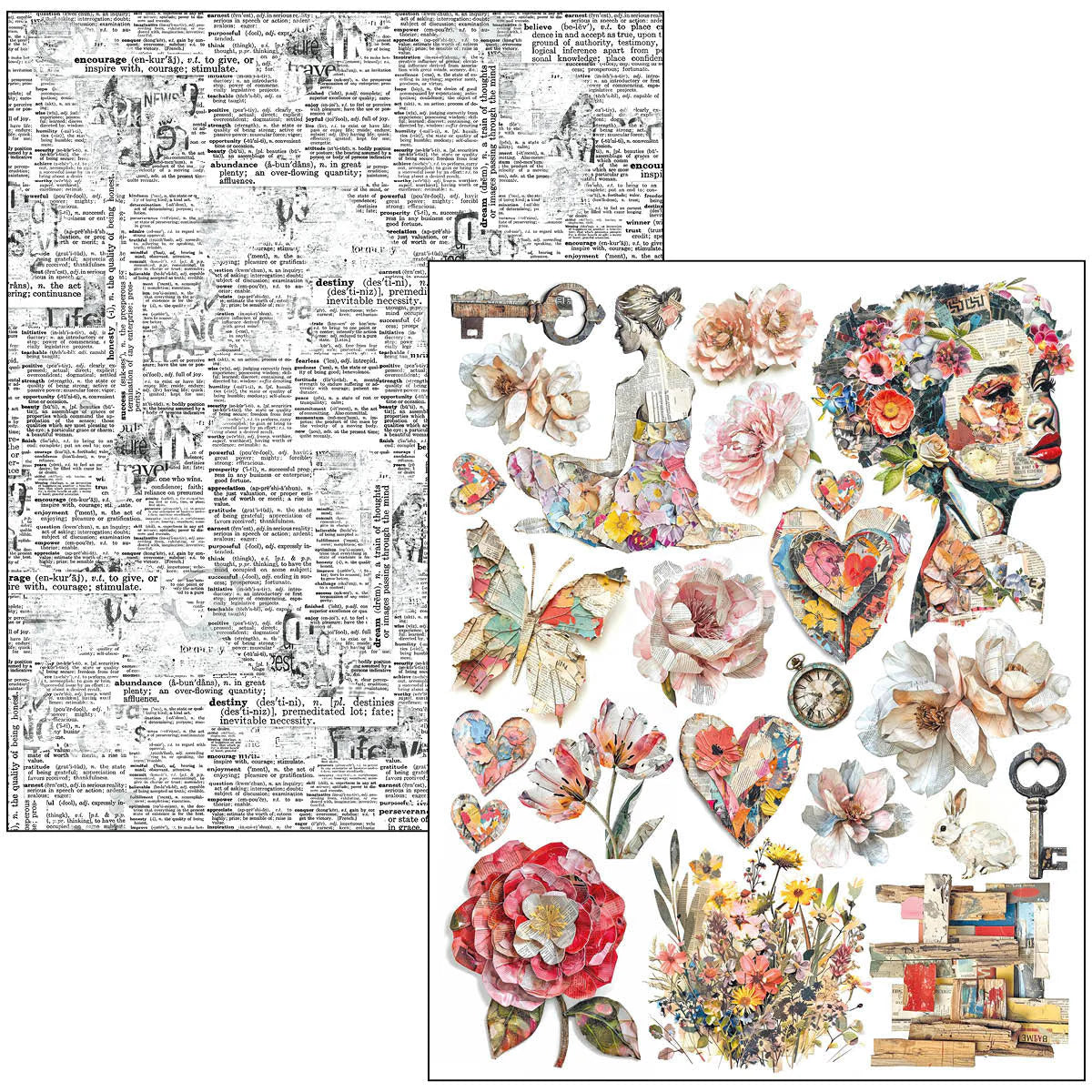 Ciao Bella Mixed Media Book The Sound of Spring A4 Maxi
