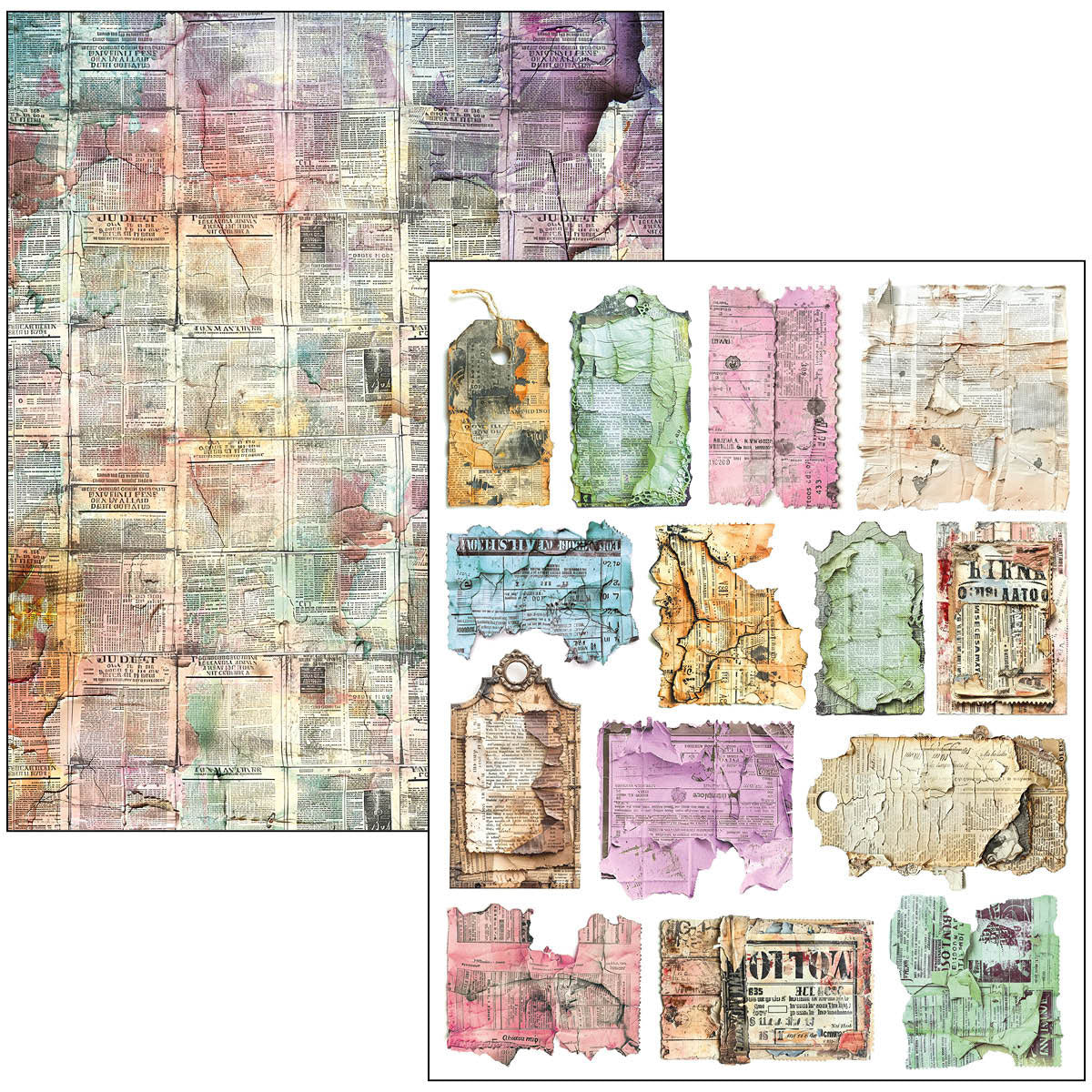 Ciao Bella Mixed Media Book The Sound of Spring A4 Maxi