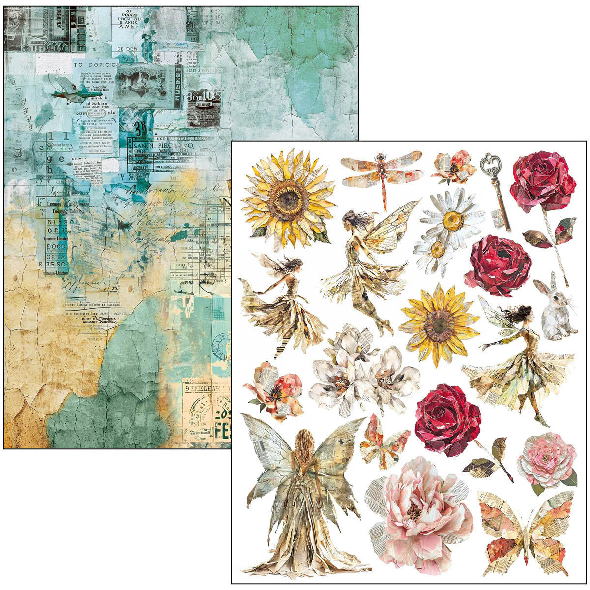 Ciao Bella Mixed Media Book The Sound of Spring A4 Maxi