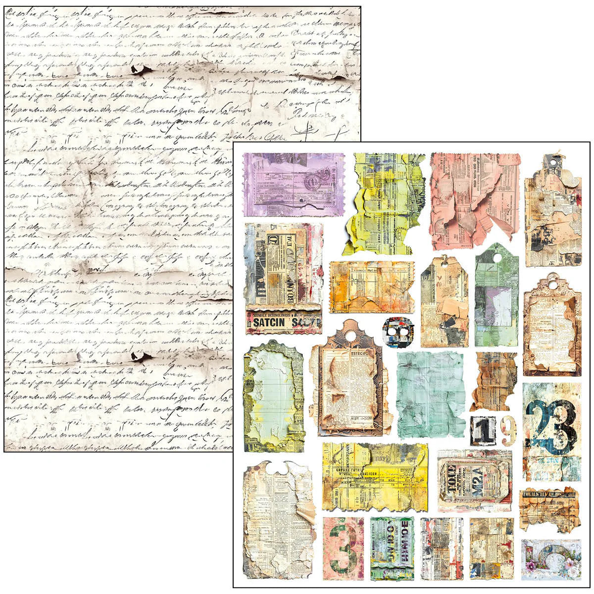 Ciao Bella Mixed Media Book The Sound of Spring A4 Maxi