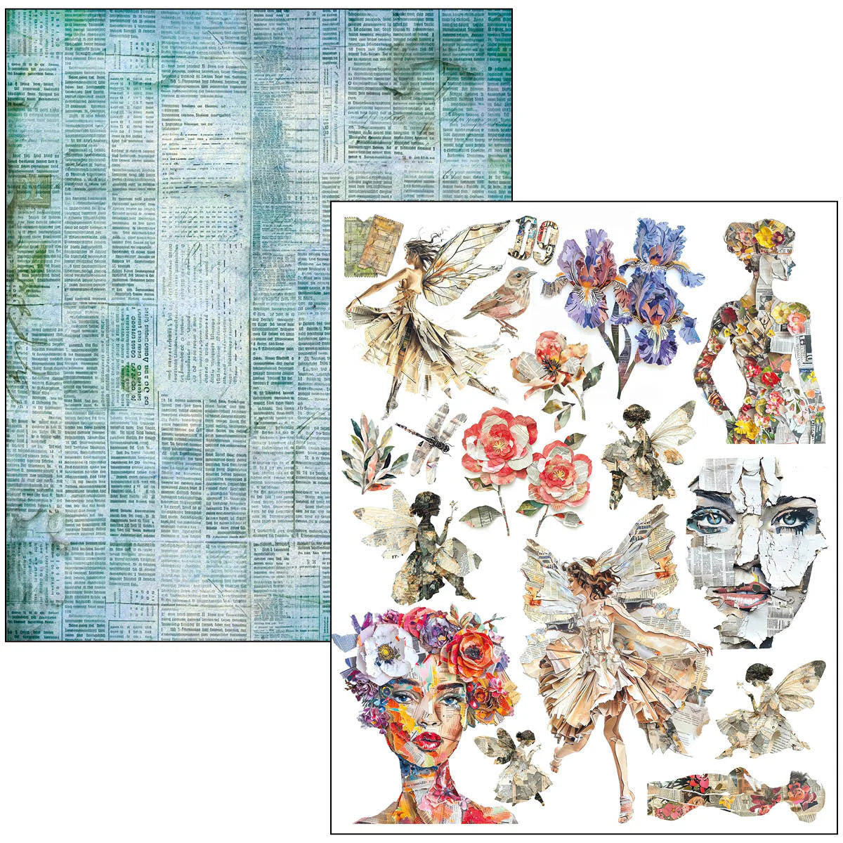 Ciao Bella Mixed Media Book The Sound of Spring A4 Maxi