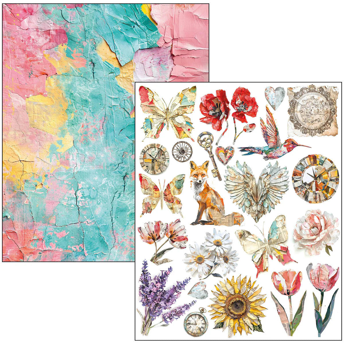Ciao Bella Mixed Media Book The Sound of Spring A4 Maxi