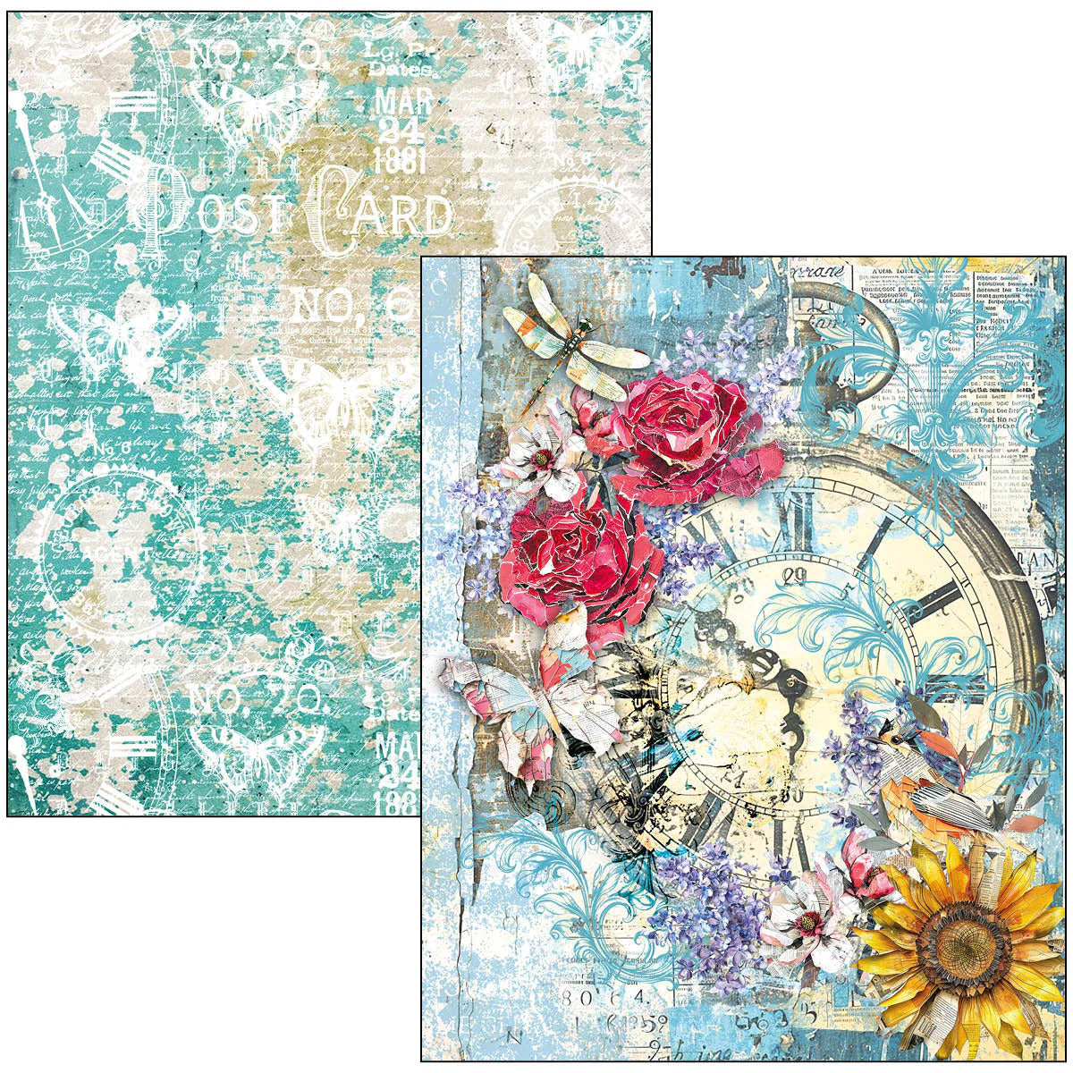 Ciao Bella Mixed Media Book The Sound of Spring A4 Maxi
