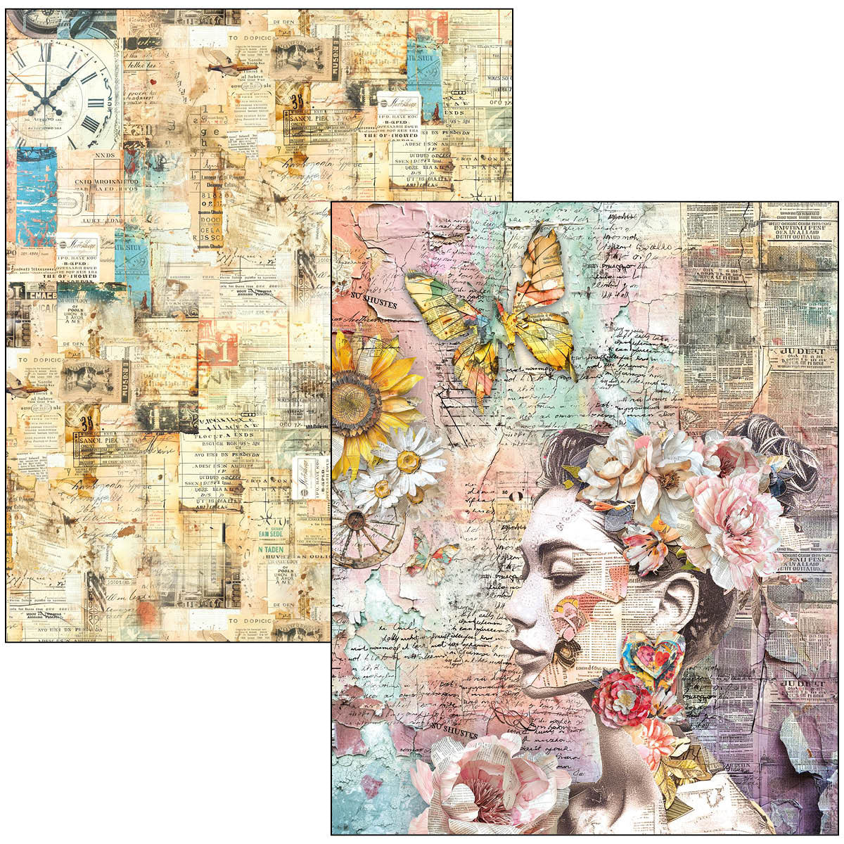 Ciao Bella Mixed Media Book The Sound of Spring A4 Maxi