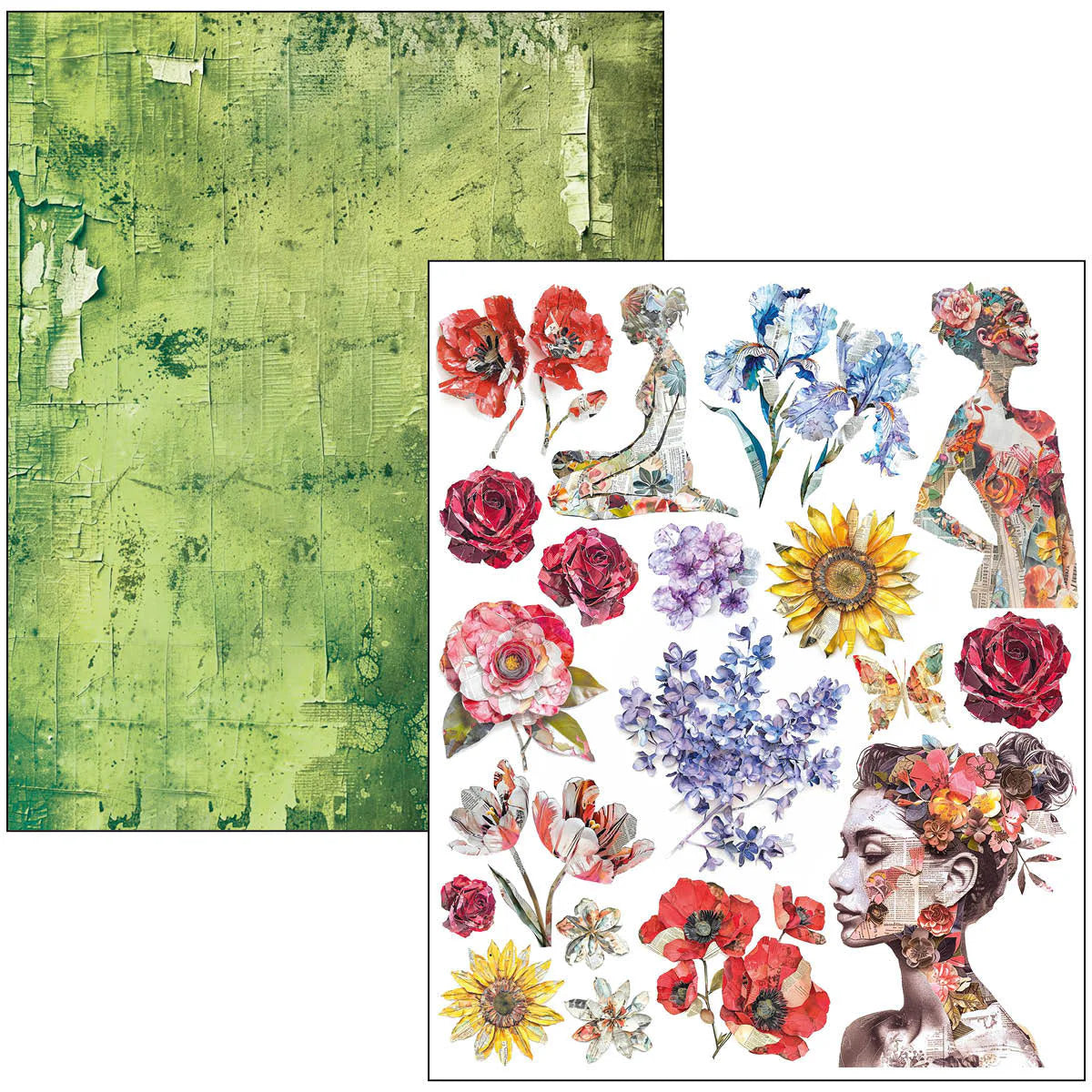 Ciao Bella Mixed Media Book The Sound of Spring A4 Maxi