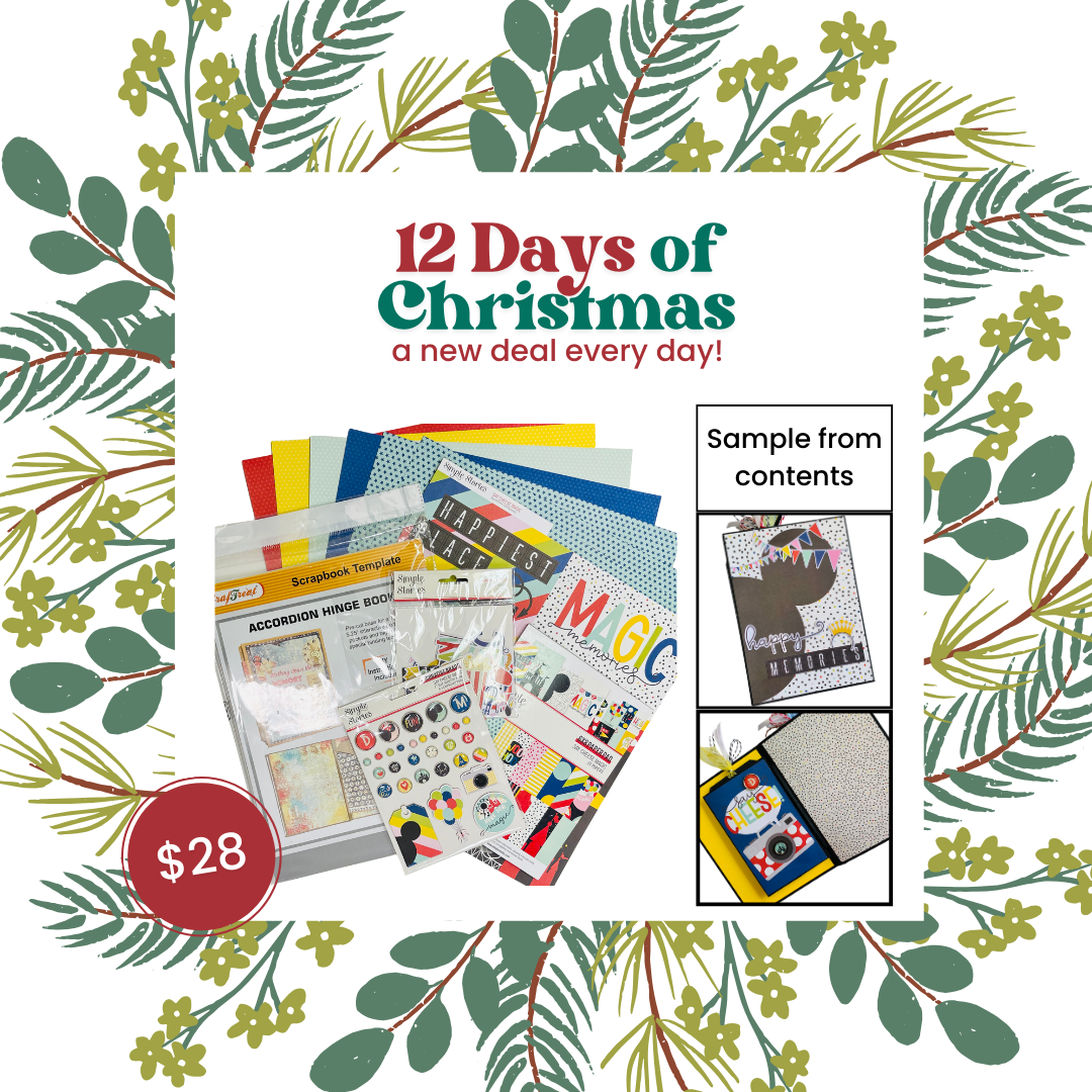 Day 7 - 12 Days of Christmas - DIY Say Cheese Magical DIY Accordion Album