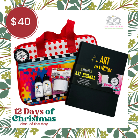 Day 4 - 12 Days of Christmas - Bag it Up Art Journal Bundle