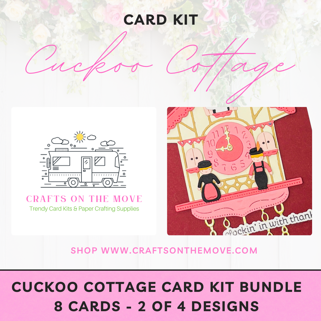 Spellbinders Cuckoo Cottage Die & Card Kit Bundle