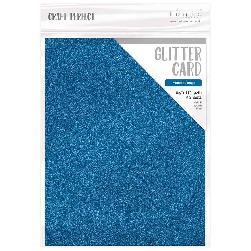 Glitter Cardstock for card making and scrapbook