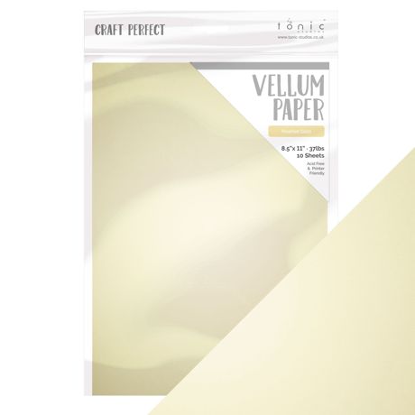 Craft Perfect Vellum Paper 8.5"X11" 10/Pkg