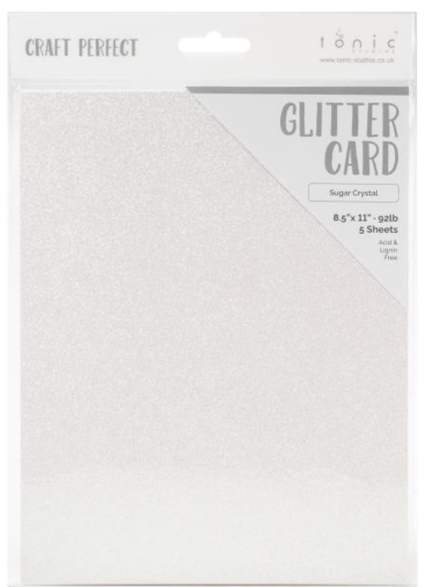 Glitter Cardstock for card making and scrapbook
