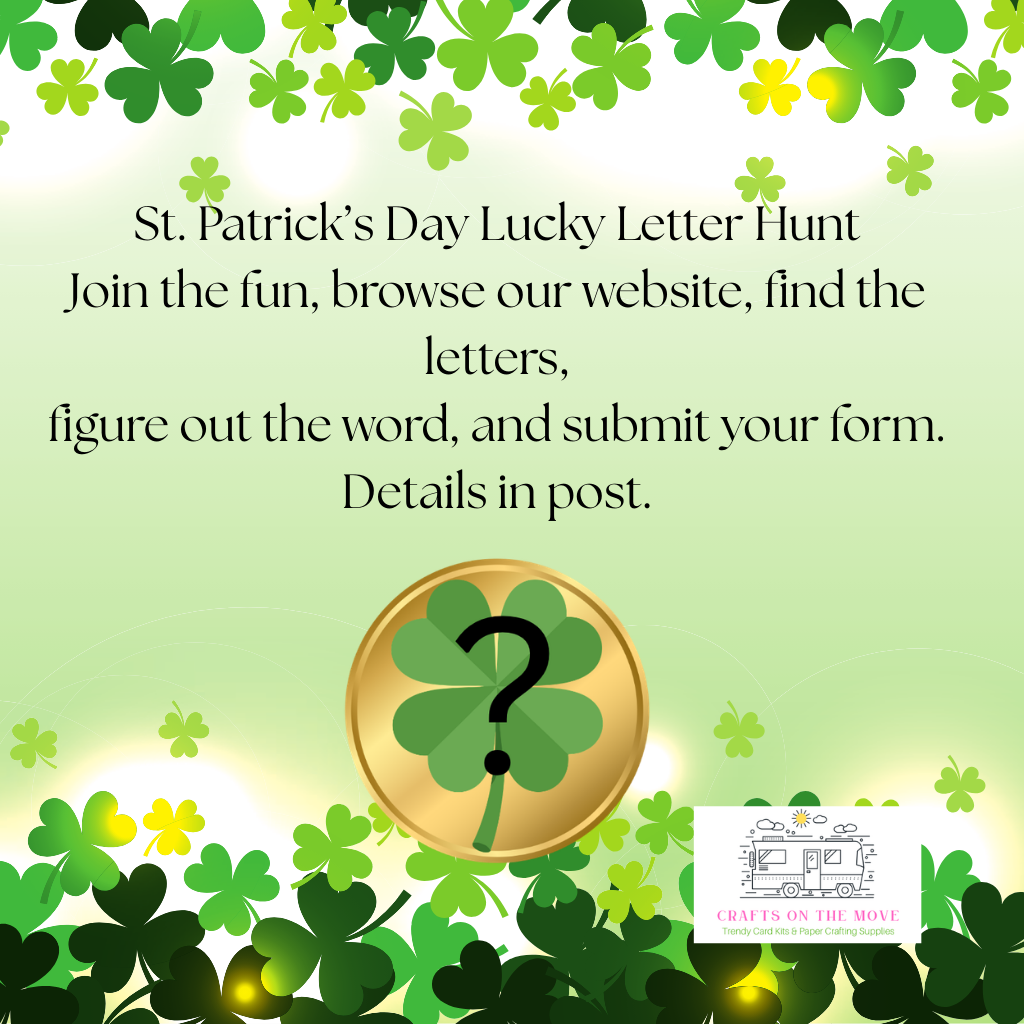 Crafting and a letter hunt to help you get a better feel of Crafts on the move and who we are