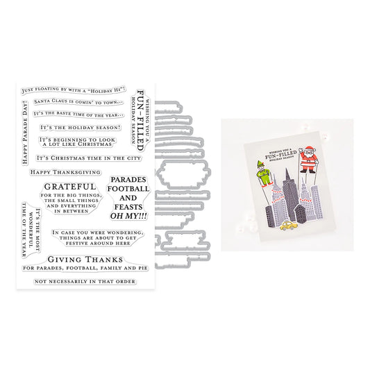 Hero Arts The Holiday Season Stamp & Cut Set