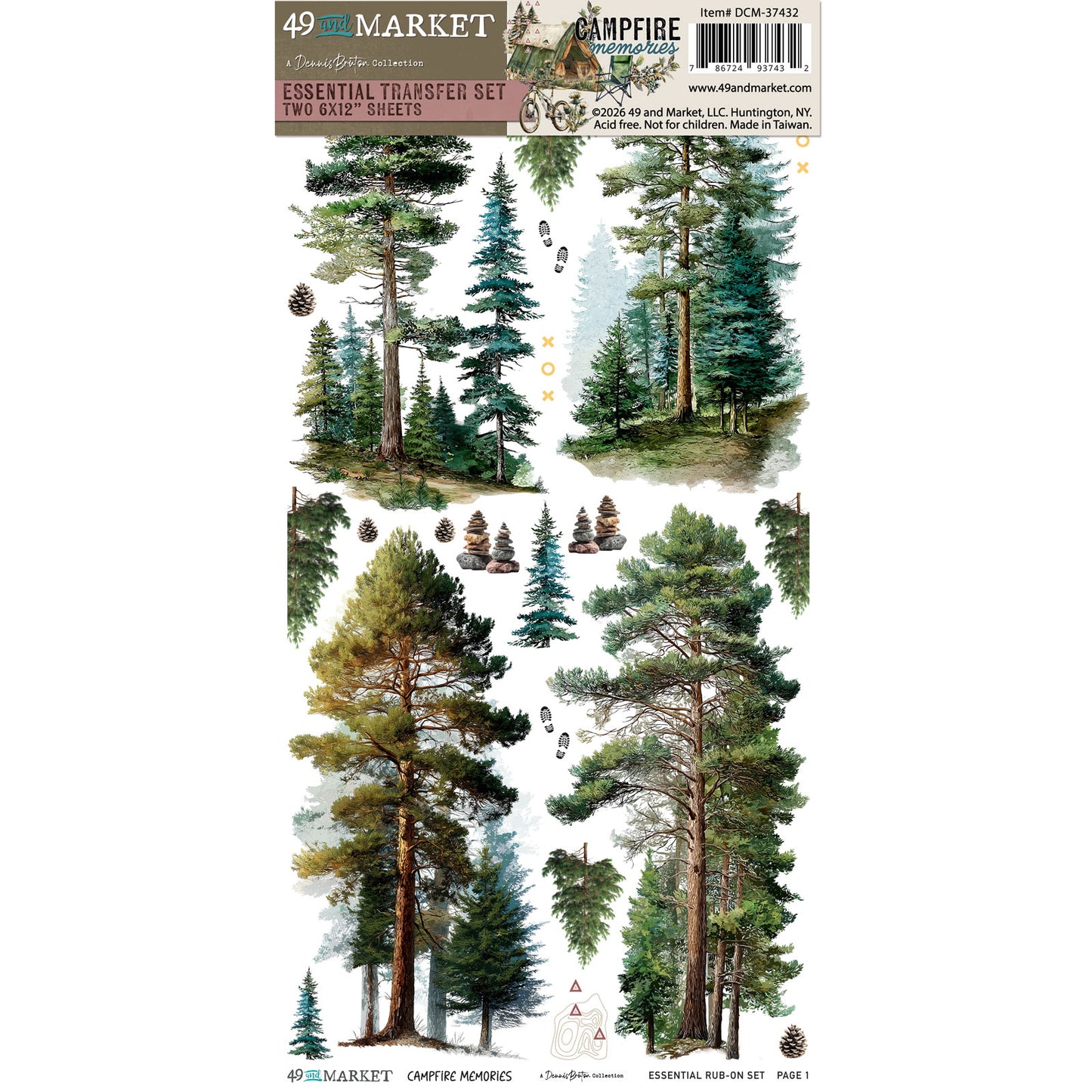 49 and Market Campfire Memories Collection Bundle