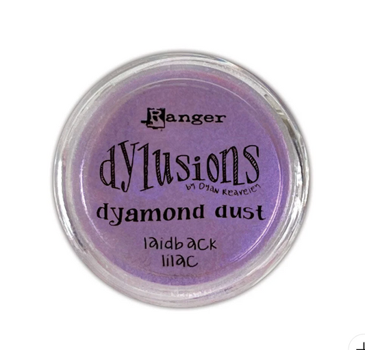 purple mixed media pigment powder
