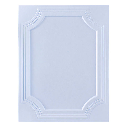 Spellbinders A2 Ornate Molded Frame 3D Embossing Folder