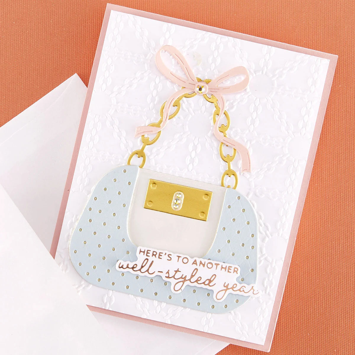 Spellbinders Luxe Lattice Embossing Folder