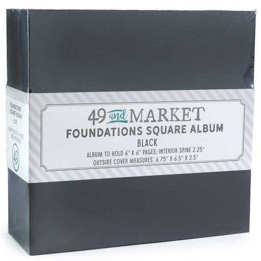 49 and Market Foundations Square Album - 6x6 inches