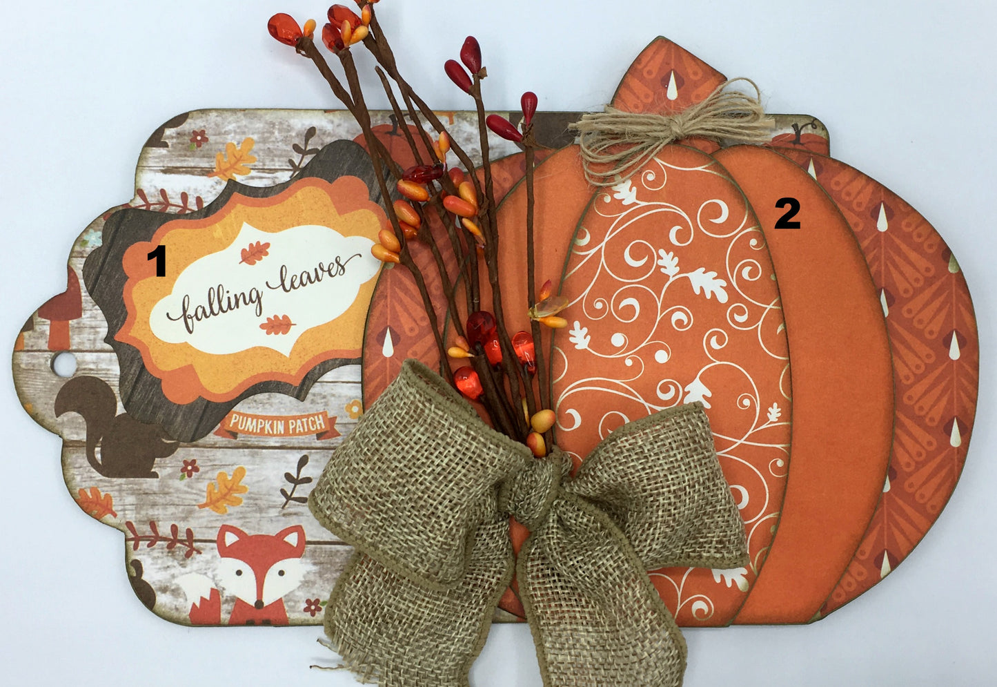 Fall Leaves Mini Album Kit