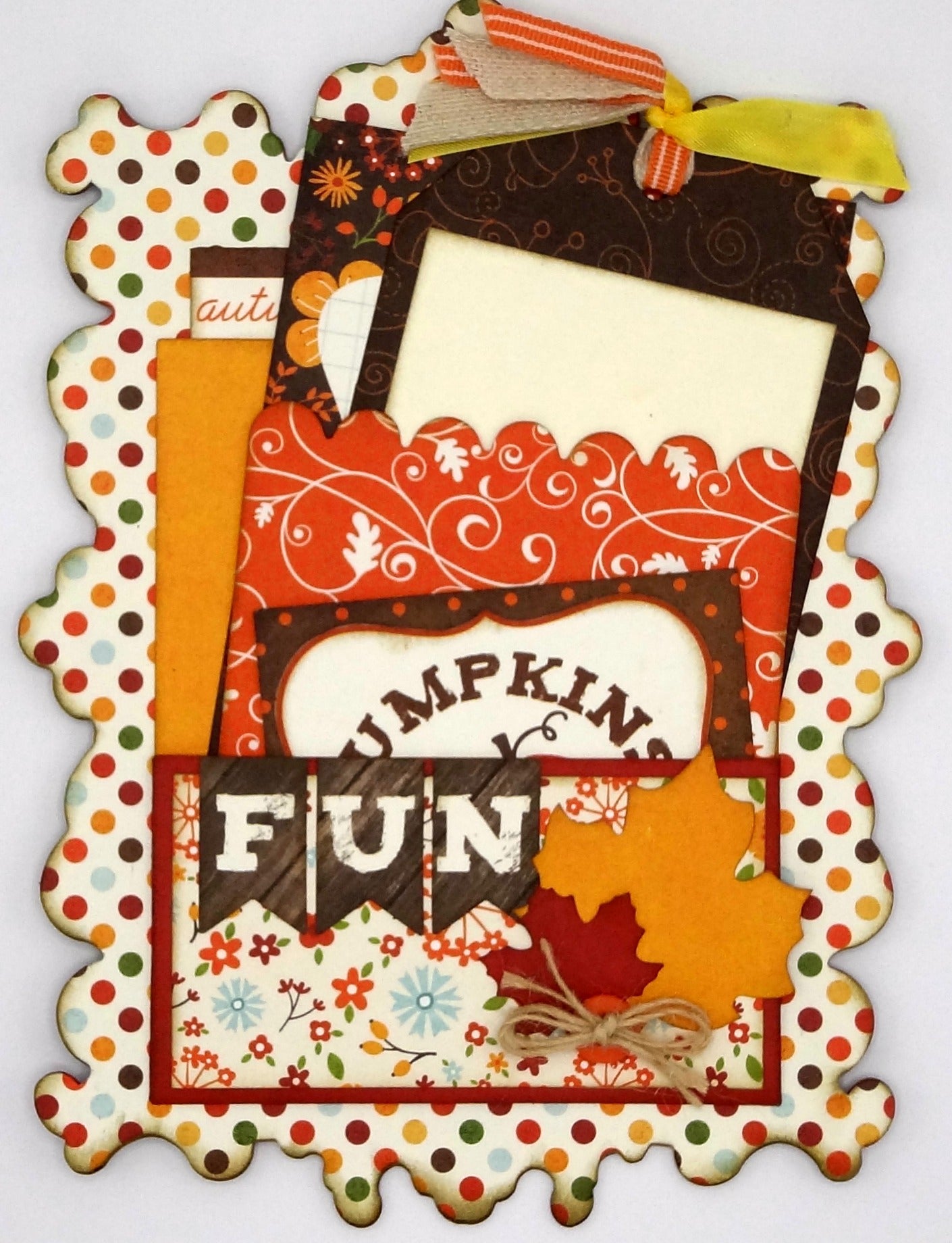 Fall Leaves Mini Album Kit