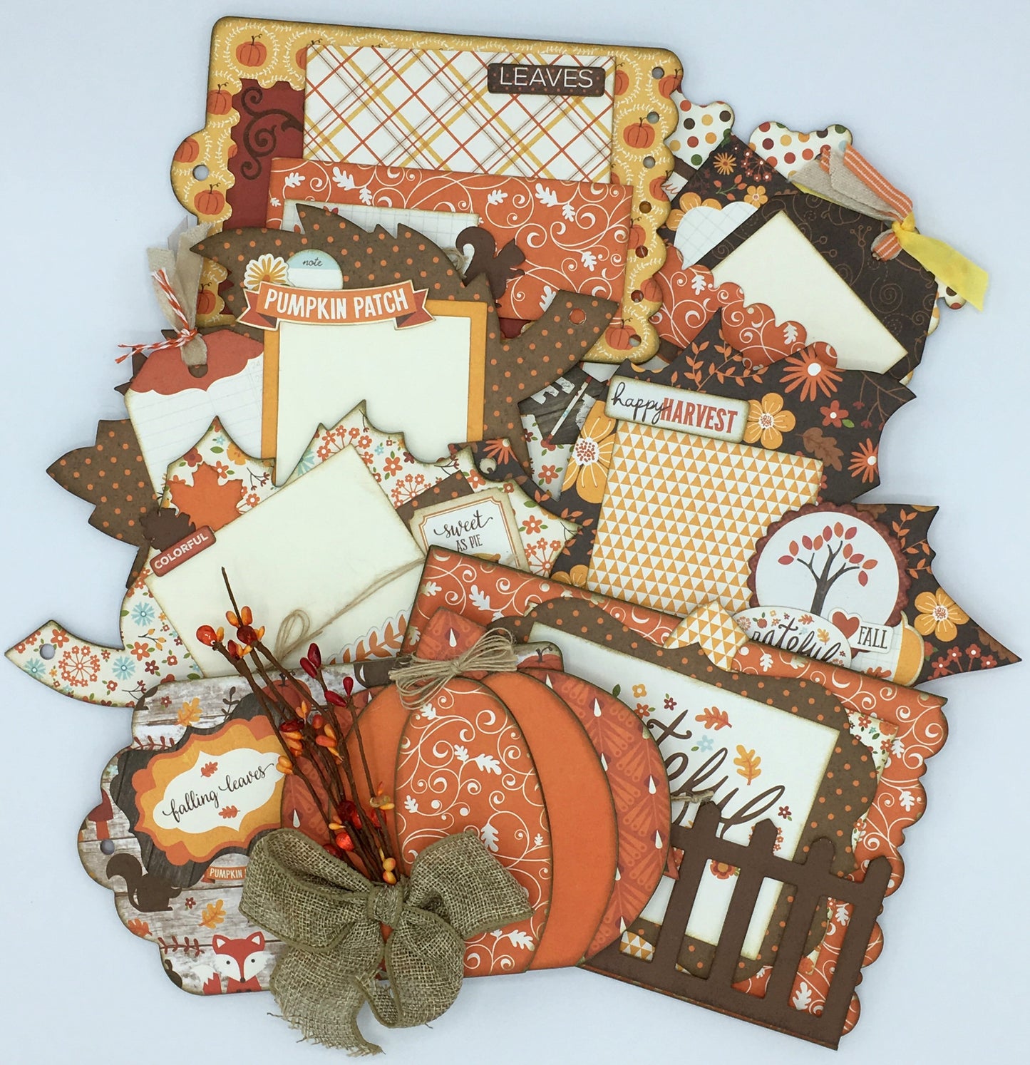 Fall Leaves Mini Album Kit