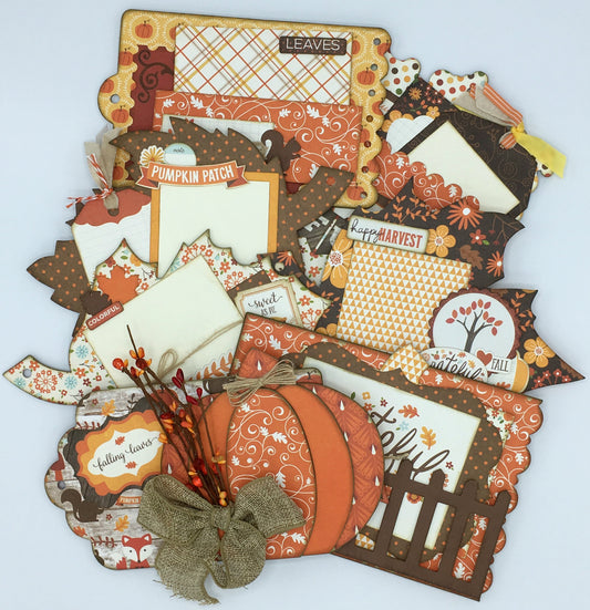 Fall Leaves Mini Album Kit