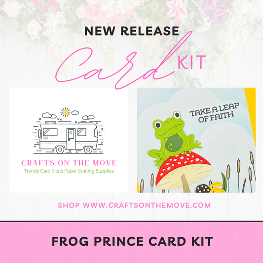 Spellbinders Jump for Joy - I Want it All Bundle w/ Frog Prince Card Kit