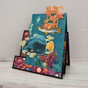 Graphic 45 seas the day card sample 2