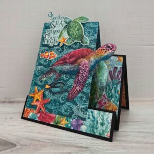 Graphic 45 seas the day card sample 3