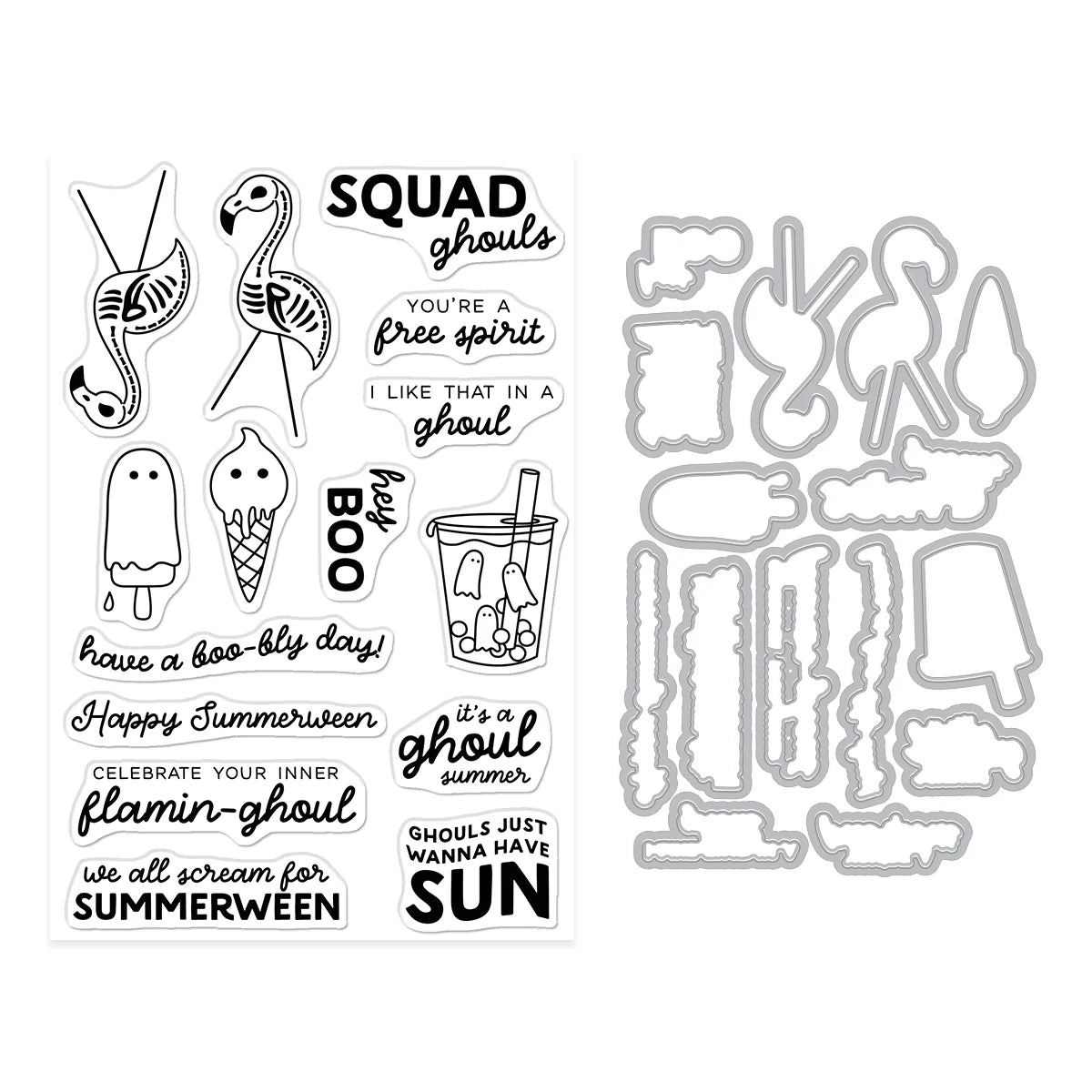 Hero Arts Ghoul Summer Stamp & Cut