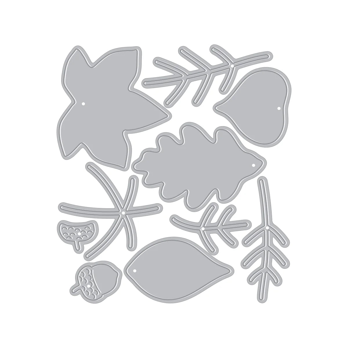 Hero Arts Lovely Little Leaves Die Set