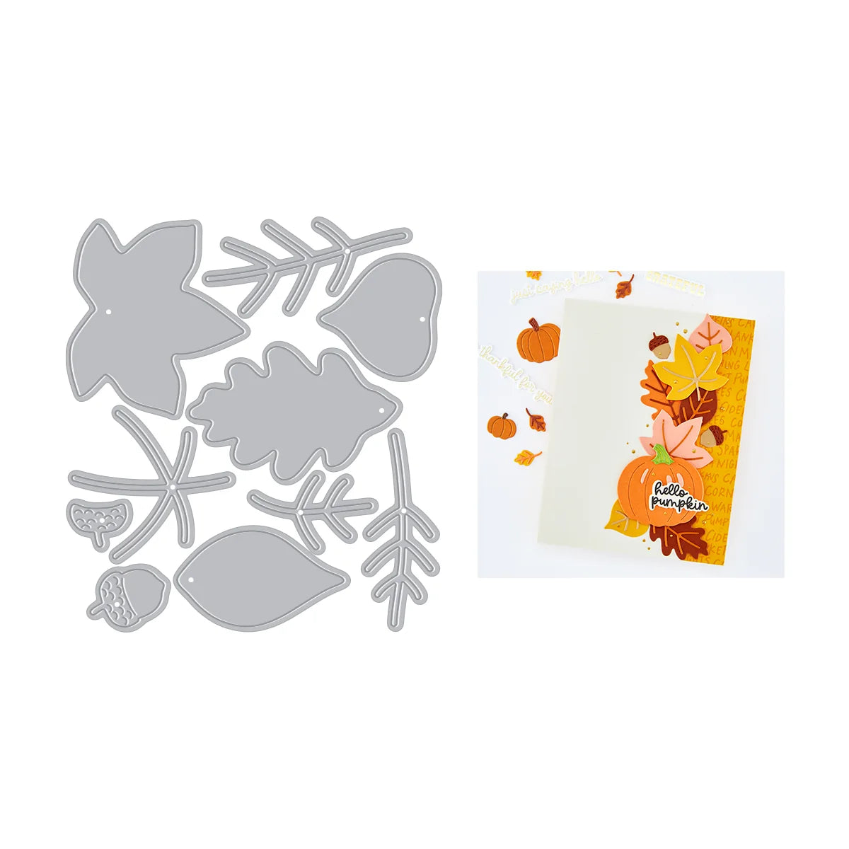 Hero Arts Lovely Little Leaves Die Set