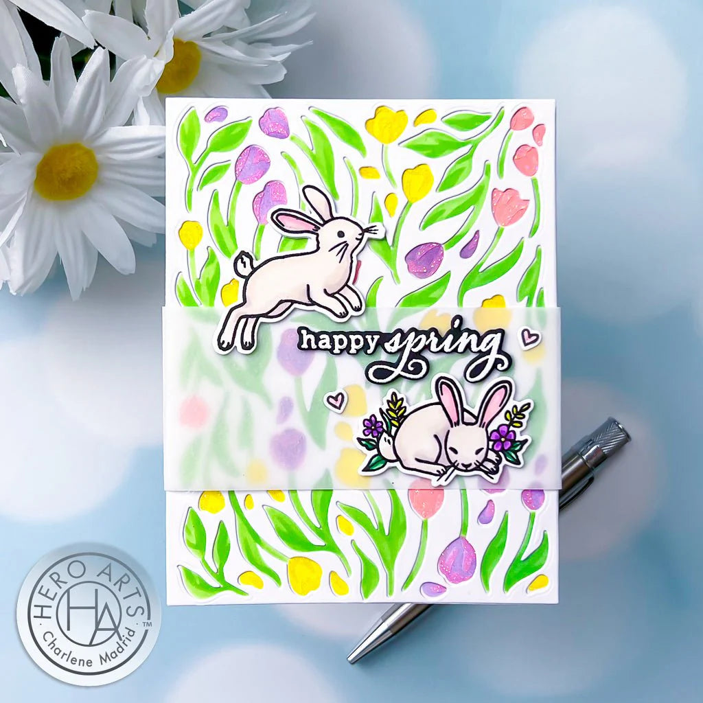 tulip card sample