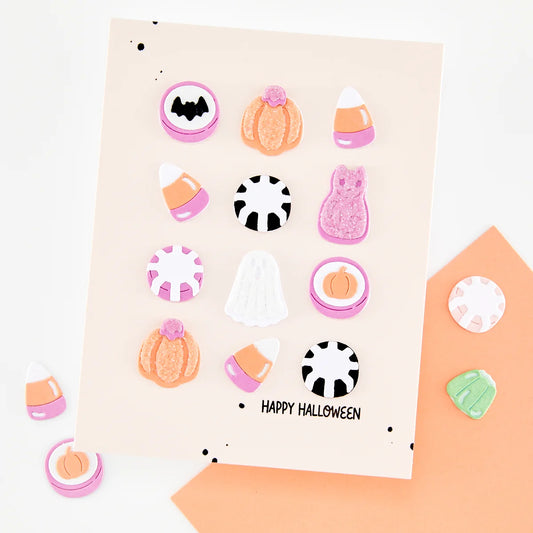 Hero Arts Candy Kebob Halloween Add-On Die Set by Carly Tee