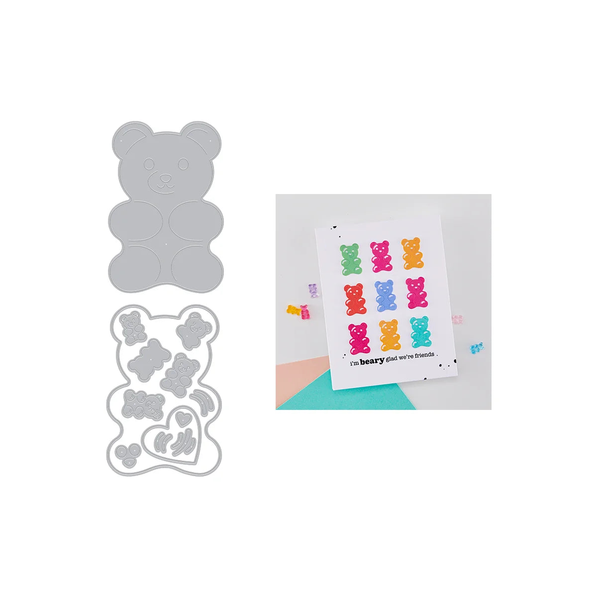 Hero Arts Bear Hugs Die Set