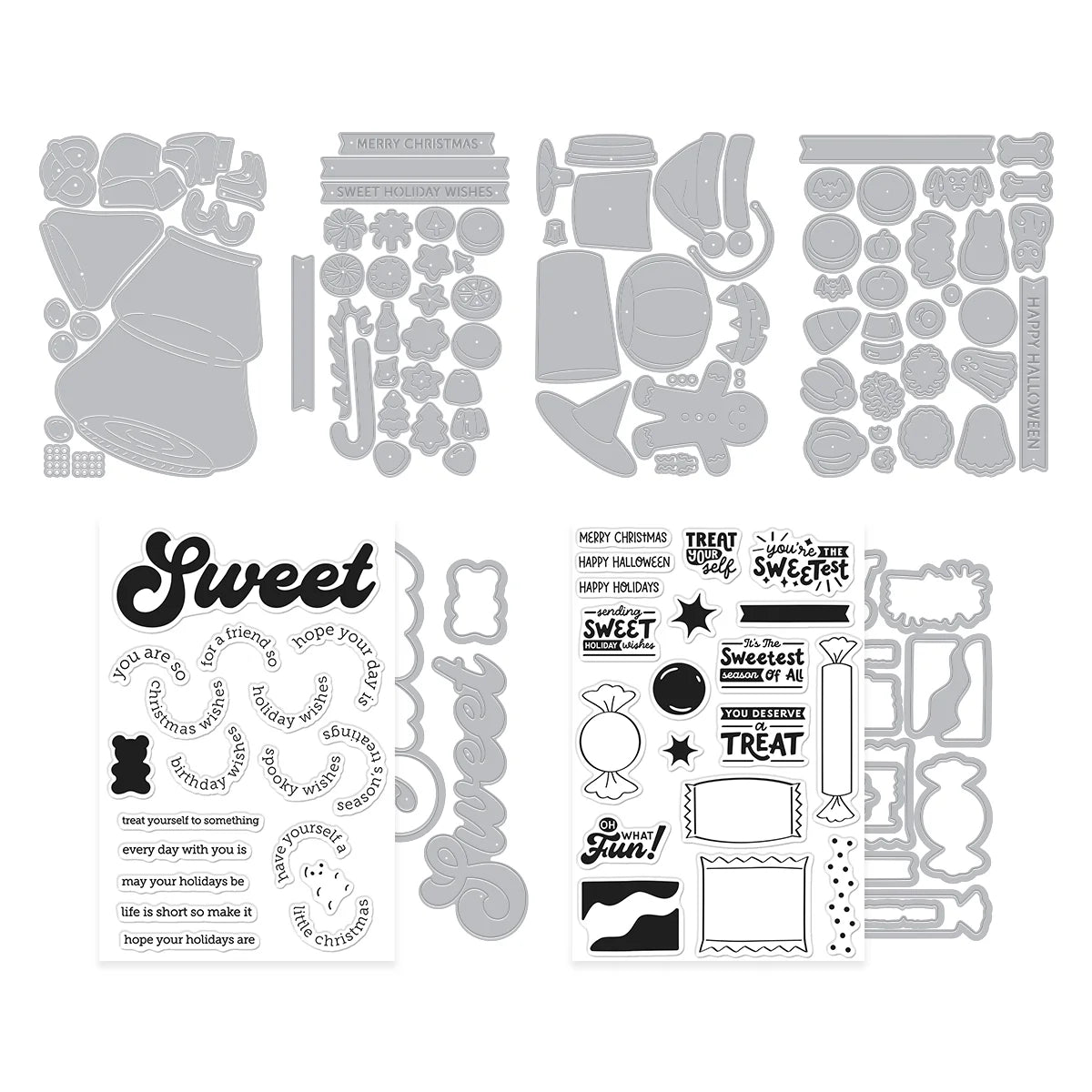 Hero Arts Beary Sweet Holiday Bundle by Carly Tee