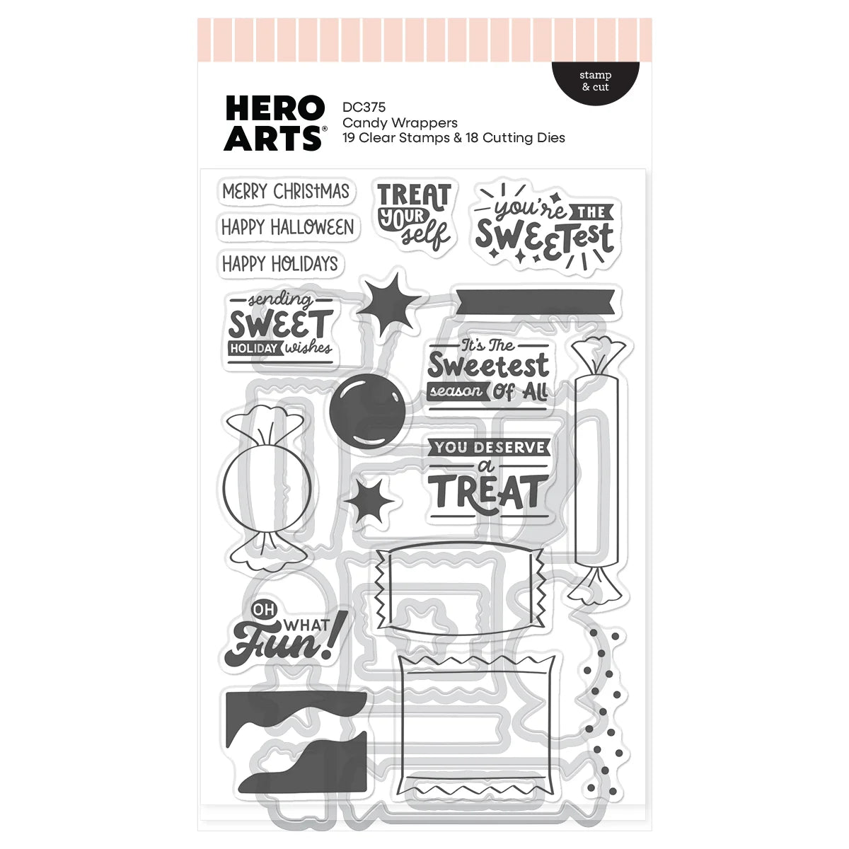 Hero Arts Beary Sweet Holiday Bundle by Carly Tee