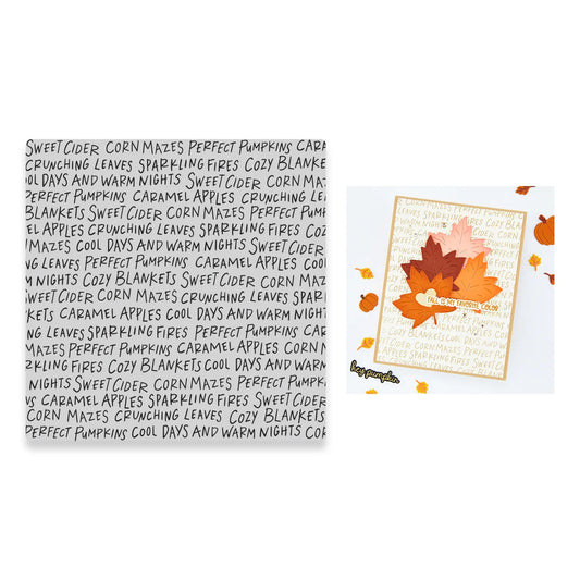 Hero Arts Cozy Vibes Cling Stamp