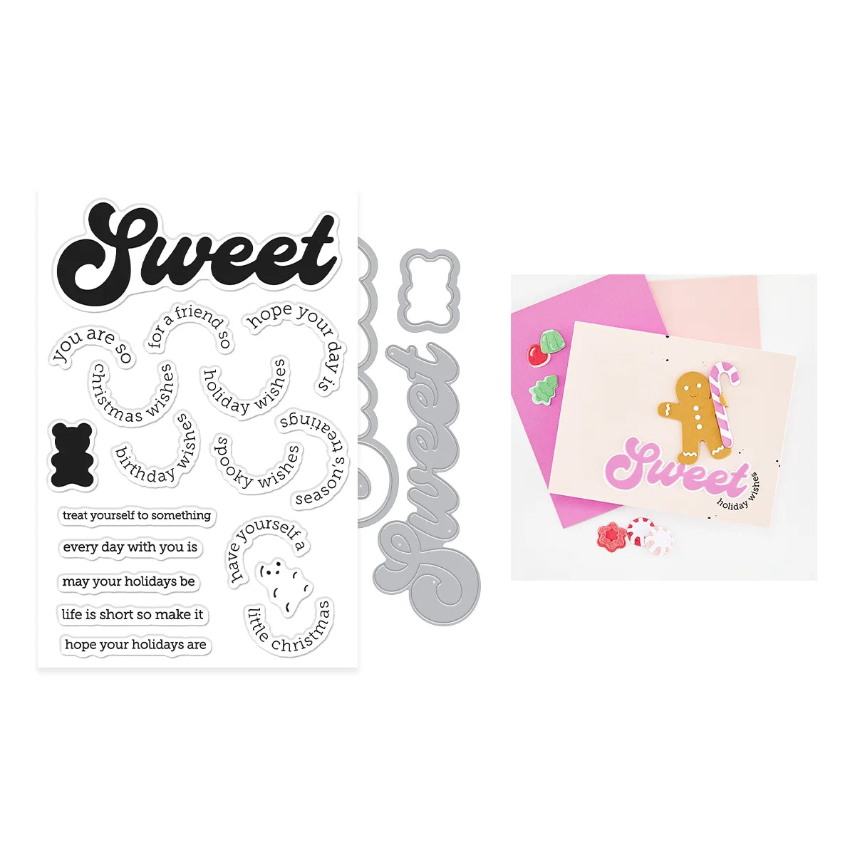 Hero Arts Sweet Wishes Stamp & Cut