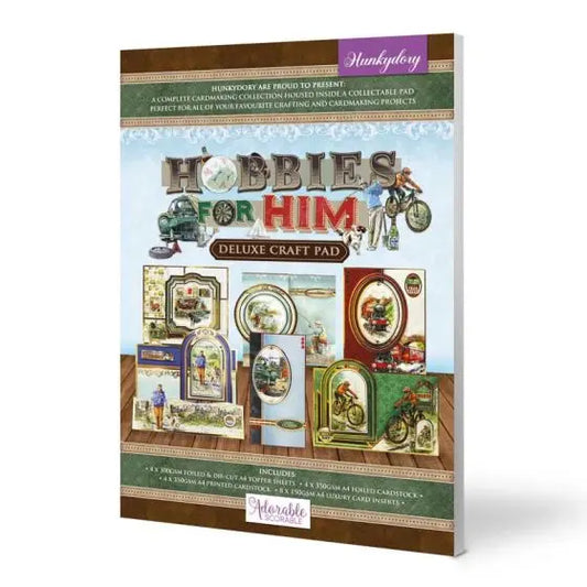 Hobbies for Him Deluxe Craft Pad by Hunkydory on a white background