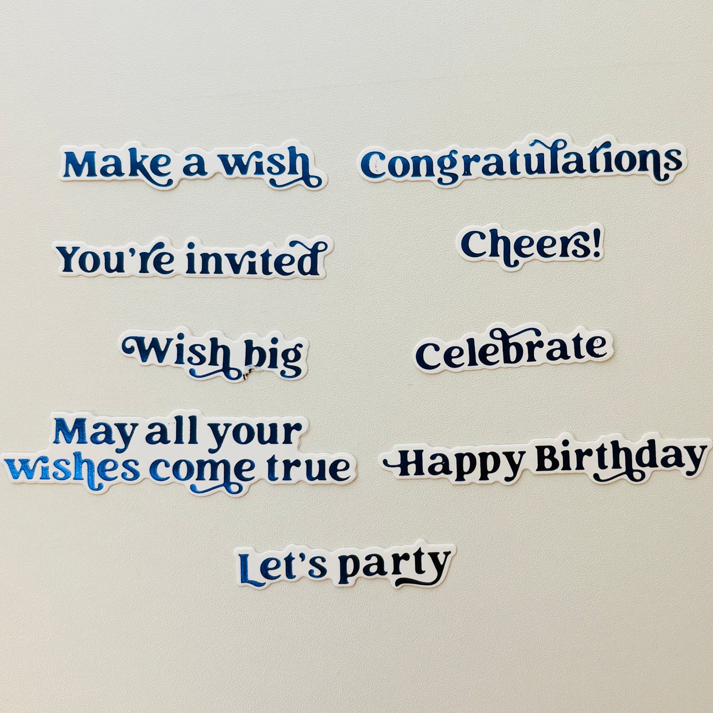 Confetti Candle Cake Card Kit