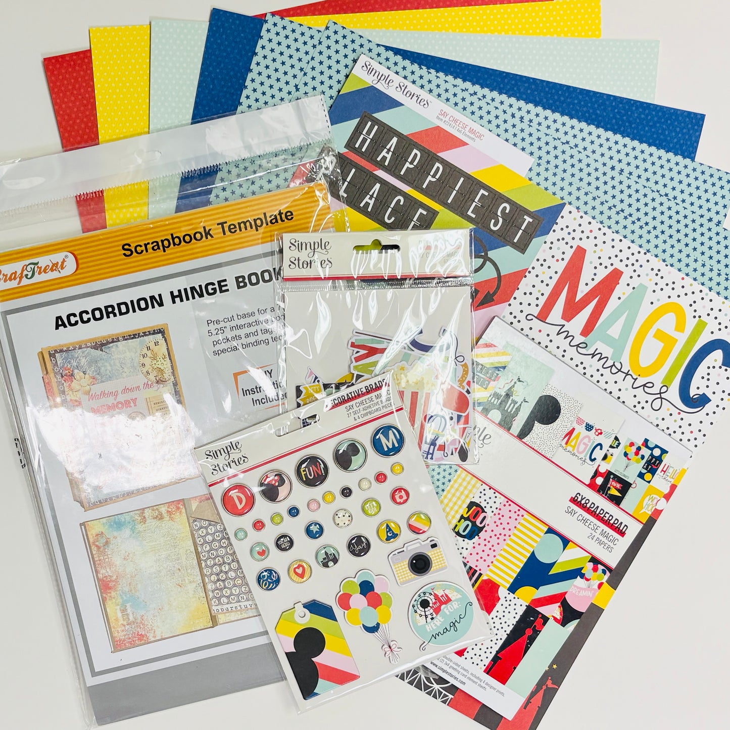 Day 7 - 12 Days of Christmas - DIY Say Cheese Magical DIY Accordion Album