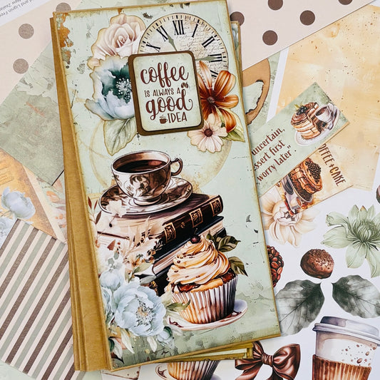 3 Quarter Design Mocha Mix Flag Folio Workshop