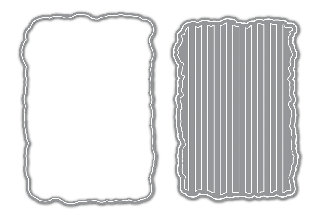 LDRS Hand Torn Rectangle Eclipse Dies